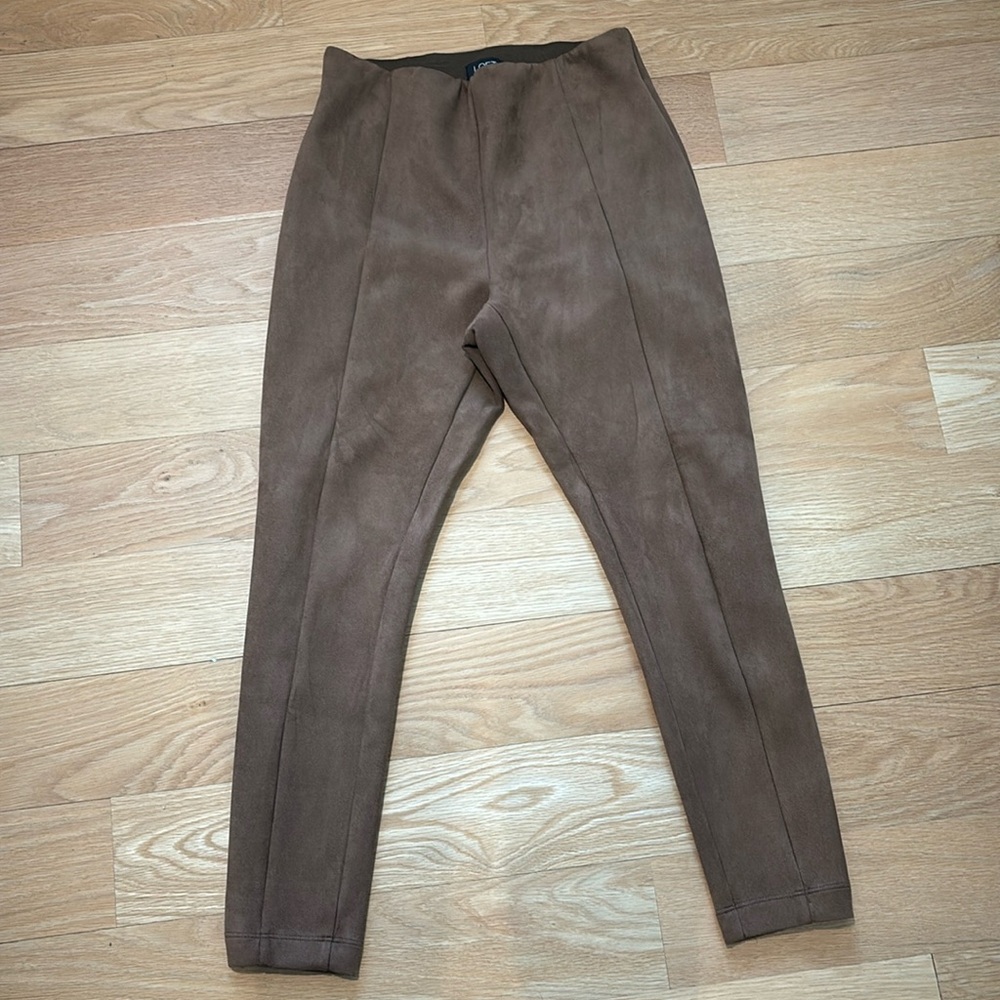 Loft Suede Legging Dress Pants